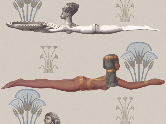 Detailansicht der Selected Walls Tapete Luxor Ladies Wallpaper Col. 01