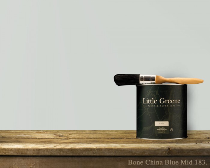 Little Greene Bone China Blue Mid 183