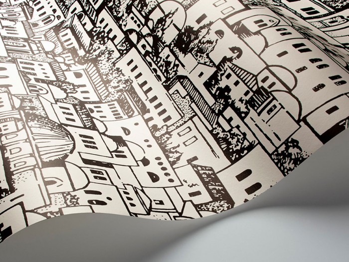 Detailfoto der Fornasetti Tapete 114/19039 Mediterranea von Cole and Son