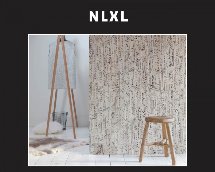 Raumfoto der NLXL Tapete REM-03 Remixed von Arthur Slenk.