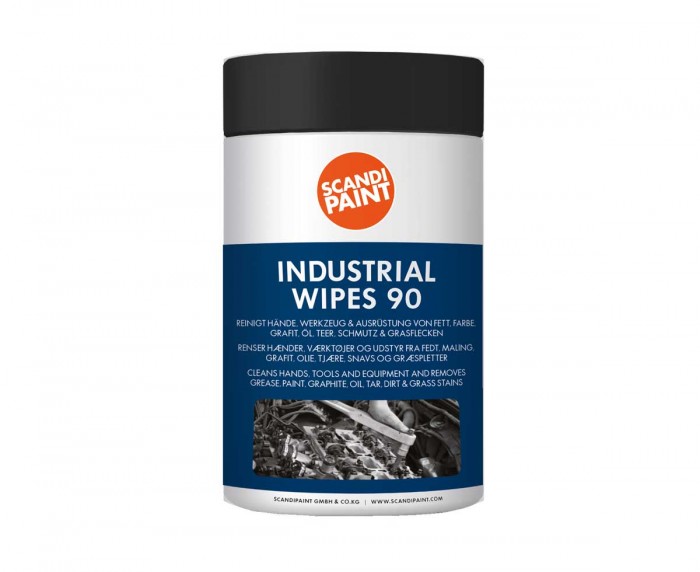 Scandipaint Industrial Wipes Reinigungstücher in der praktischen Dose