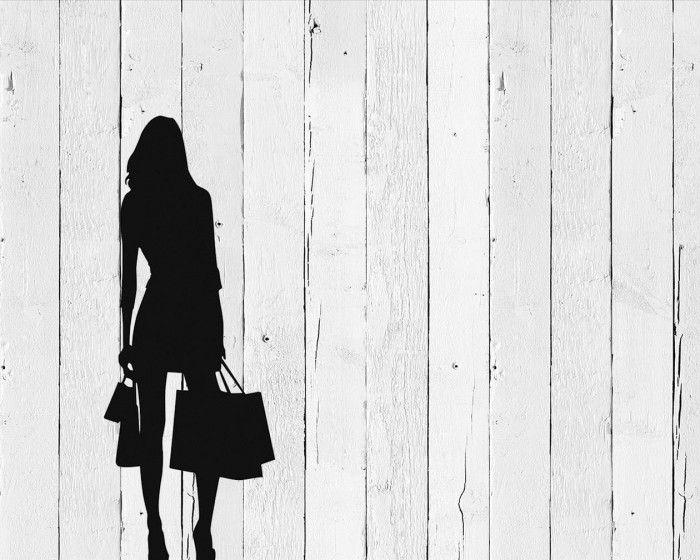 Flächenansicht der NLXL Tapete PHE-11 Scrapwood von Piet Hein Eek.