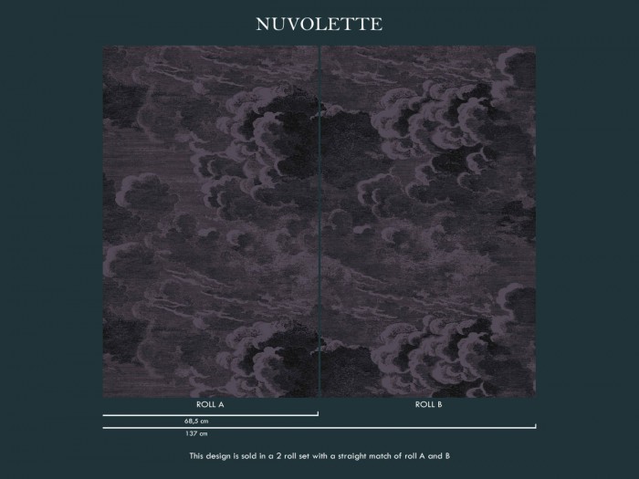 Bestellhinweis zu der Fornasetti Tapete 114/28057 Nuvolette