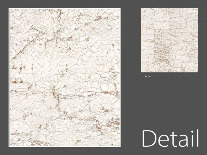 Detailansicht der Krakeleetapete NLXL NCA-01 Crack Wallpaper von Nacho Carbonell