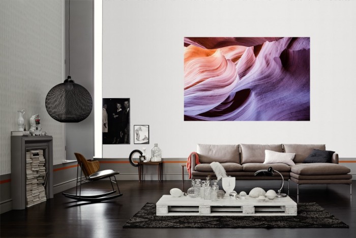 Die Fototapete Lower Antelope Canyon, Arizona USA als Wandbild im Wohnzimmer. Die Vlies-Fototapete Lower Antelope Canyon, Arizona USA verschönert als Wandbild Deine Wand.