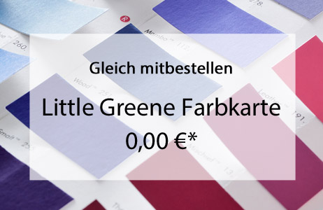 Aktuelle Little Greene Farbkarte in den Warenkorb legen (kostenfrei)