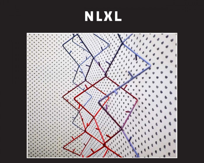 Raumfoto der NLXL Tapete TTY-01 Particles von Truly Truly.