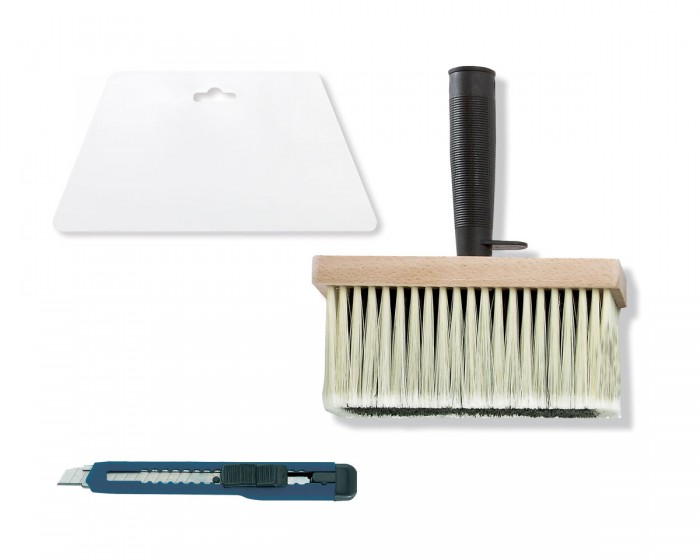 Hochwertiges Tapezierwerkzeug BASIC für Papiertapeten. Tapezierwerkzeuge online kaufen bei Livingwalls Cologne