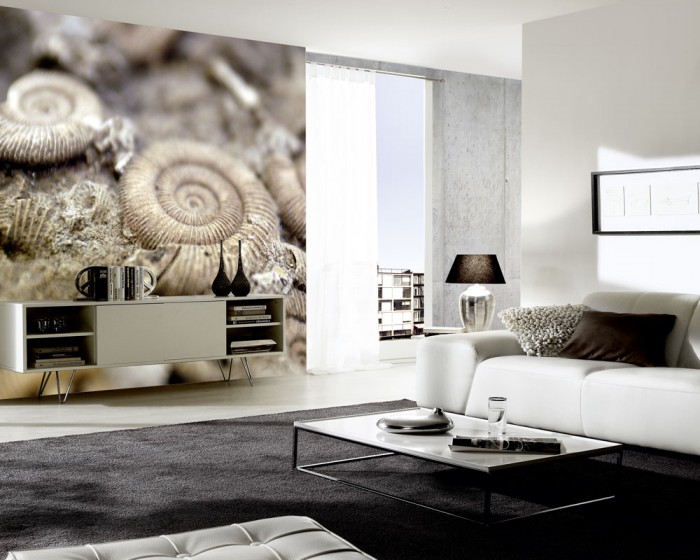 3D-Fototapete Fossil