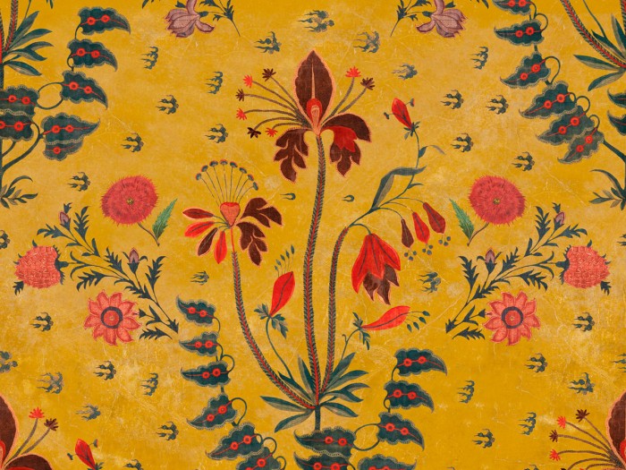 Detailansicht der Selected Walls Tapete Budapest Flowers Wallpaper Col. 01