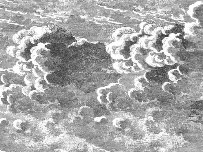 Ansicht der Fornasetti Tapete 114/28054 Nuvolette von Cole and Son