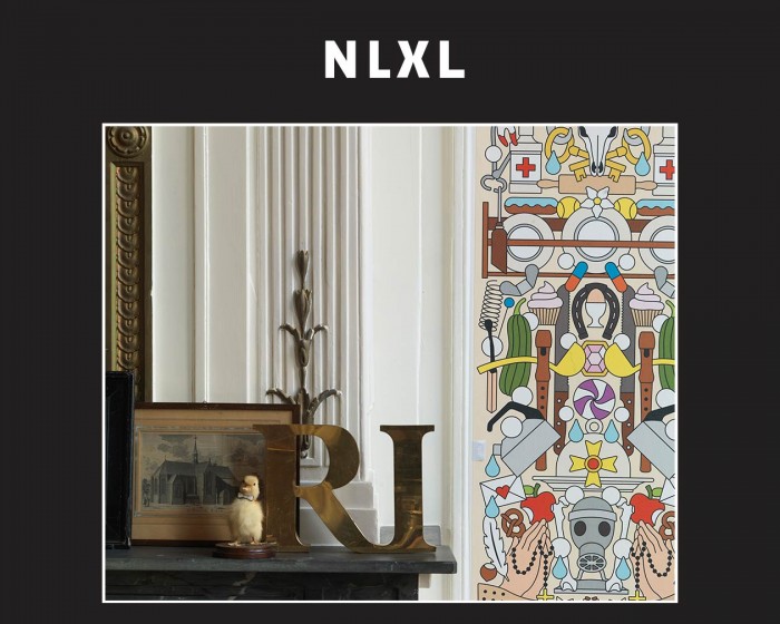 Detailansicht der NLXL Tapete JOB-04 Archives von Studio Job