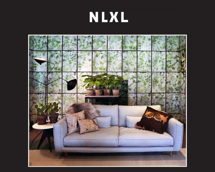 Raumfoto der NLXL Tapete ERG-01 Greenhouse von Erik Gutter.
