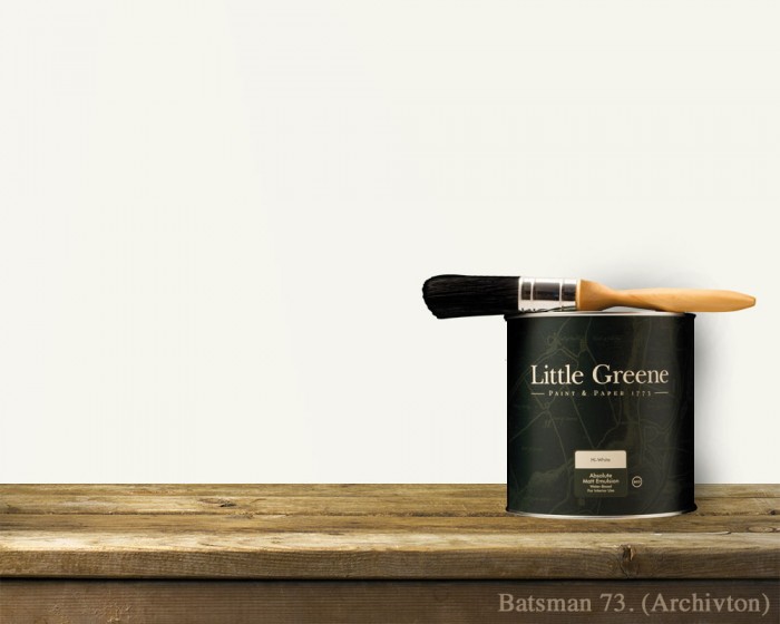 Englische Farbe von Little Greene Batsman 73 - Hochwertige Farbe gestrichen an der Wand
