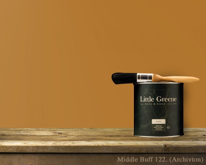 Little Greene Middle Buff 122