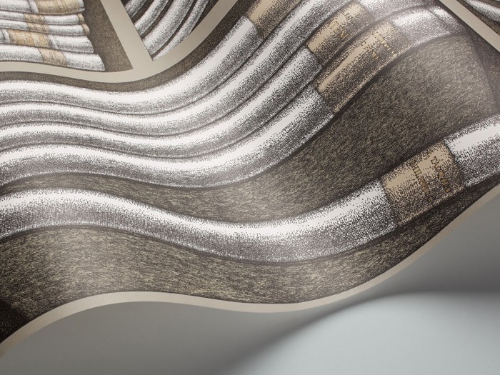 Detailfoto der Fornasetti Tapete 114/15029 Ex Libris von Cole and Son