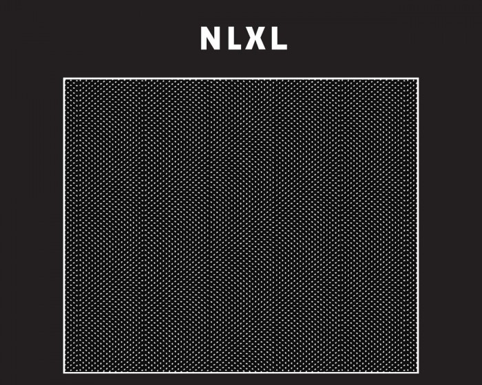 Flächenansicht der NLXL Tapete TTY-03 Particles von Truly Truly.