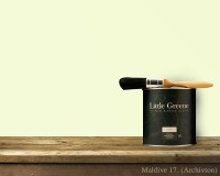 Englische Farbe von Little Greene Maldive 17 - Hochwertige Farbe gestrichen an der Wand Englische Farbe von Little Greene Maldive 17 - Hochwertige Farbe gestrichen an der Wand