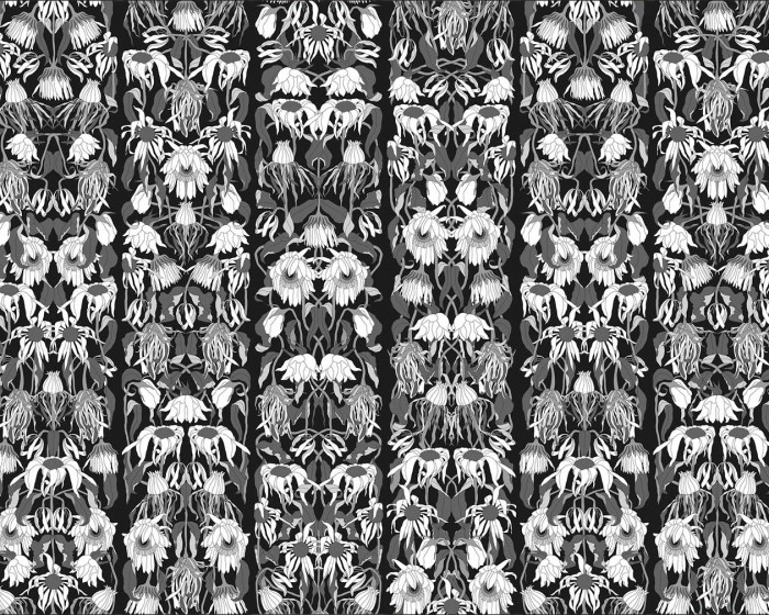 Flächenansicht der NLXL Tapete JOB-06 Archives von Studio Job.