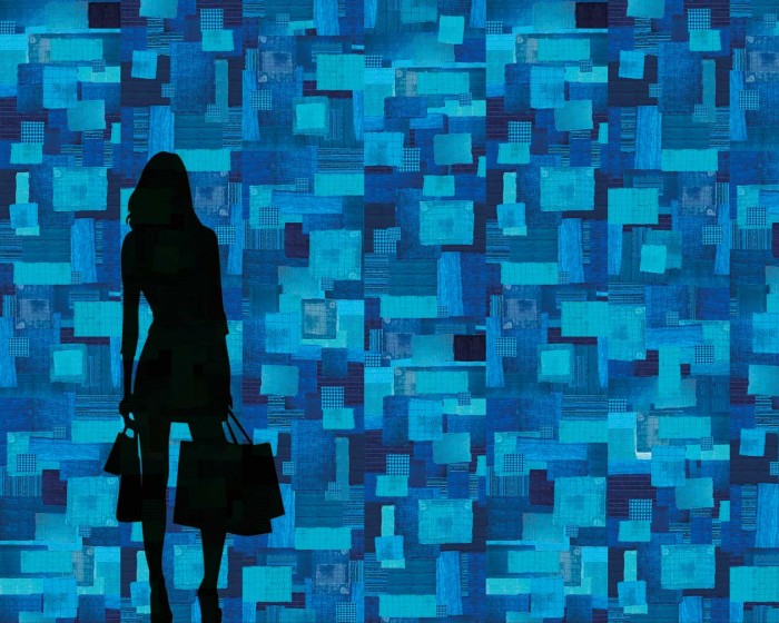 Flächenansicht der NLXL Tapete PNO-03 Addiction von Paola Navone.