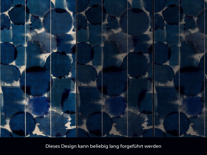 Bahnenansicht der Selected Walls Tapete Brüssel Circles Wallpaper Col. 01