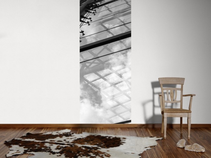 Ein Foto von dem 3D-Fotopanel Fassade aus Glas, Architektur tapeziert an der Wand. Bestelle Deine Bildtapete online.