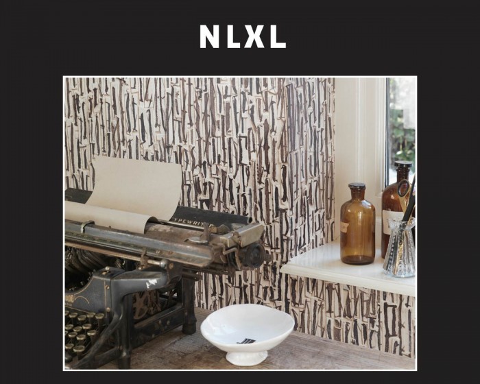 Detailansicht der NLXL Tapete REM-08 Remixed von Arthur Slenk.