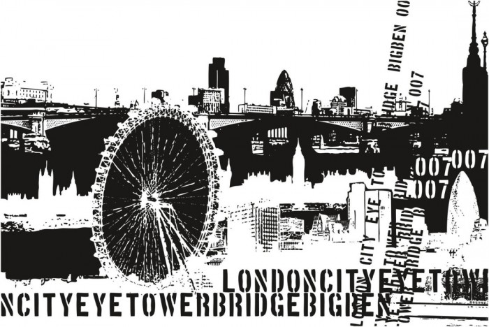 Die Design-Fototapete London England, Artwork, eine Vlies-Fototapete bei Livingwalls Cologne online kaufen. Die Design-Fototapete London England, Artwork ist eine Fototapete auf Maß.