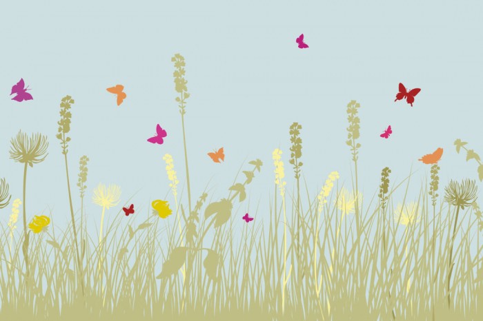 Die Design-Fototapete Blumenwiese Sommer, Artwork, eine Vlies-Fototapete bei Livingwalls Cologne online kaufen. Die Design-Fototapete Blumenwiese Sommer, Artwork ist eine Fototapete auf Maß.