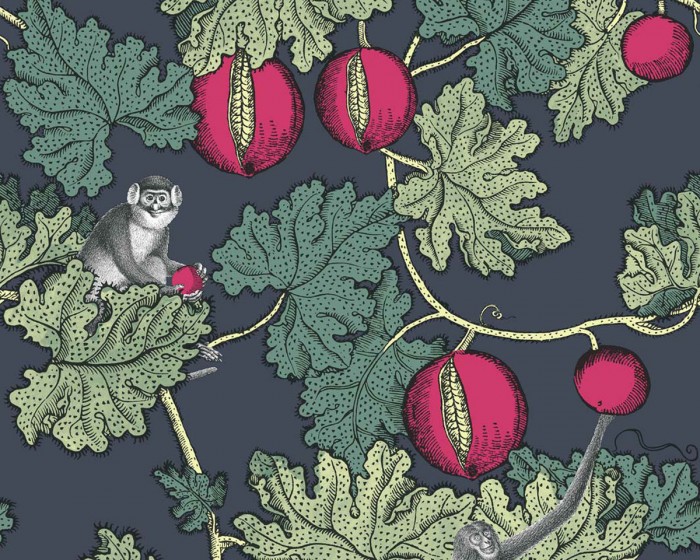 Ansicht der Fornasetti Tapete 114/1001 Frutto Proibito von Cole and Son