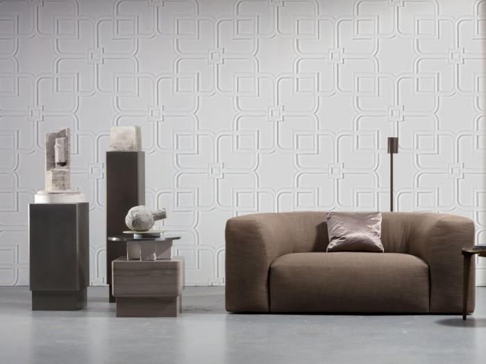 Raumfoto der Barocktapete NLXL PIB-12 Ornament Wallpaper von Piet Boon