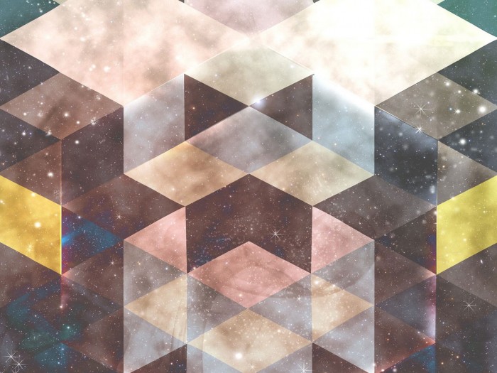 Detailansicht der Selected Walls Tapete Vancouver Star Geometry Wallpaper Col. 01