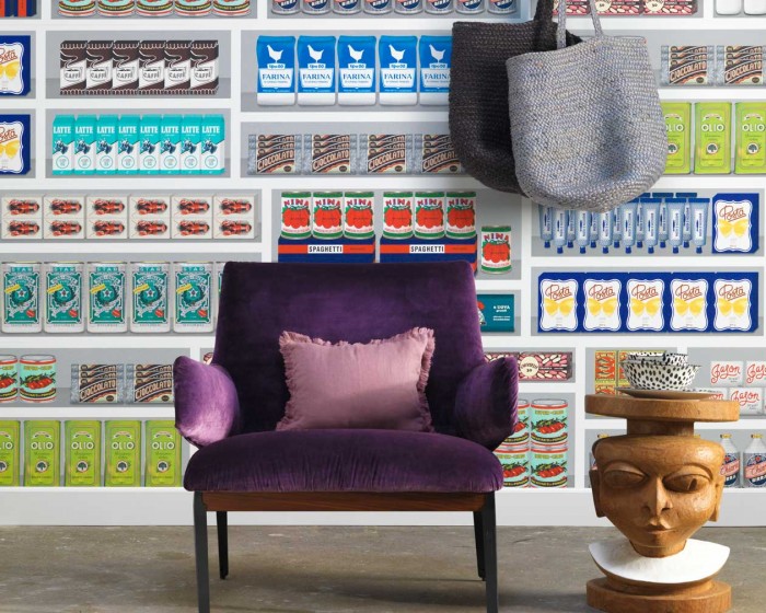 NLXL Design-Tapete Supermarket by Paola Navone PNO-09