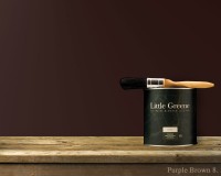 Englische Farbe von Little Greene Purple Brown 8 - Hochwertige Farbe gestrichen an der Wand Englische Farbe von Little Greene Purple Brown 8 - Hochwertige Farbe gestrichen an der Wand
