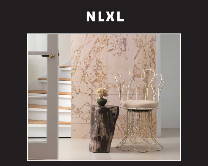 Raumfoto der NLXL Tapete PHM-61A Materials von Piet Hein Eek.