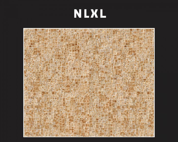 Flächenansicht der NLXL Tapete REM-02 Remixed von Arthur Slenk.