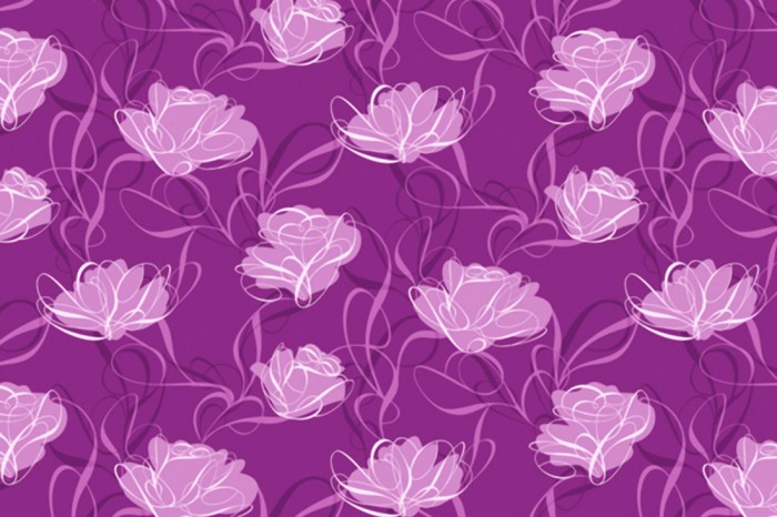 Die Design-Fototapete Blüten in Violett, Artwork, eine Vlies-Fototapete bei Livingwalls Cologne online kaufen. Die Design-Fototapete Blüten in Violett, Artwork ist eine Fototapete auf Maß.