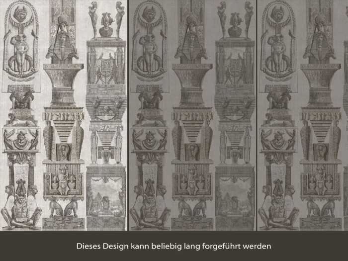 Vollansicht der Selected Walls Tapete Tanis Columns Wallpaper Col. 01