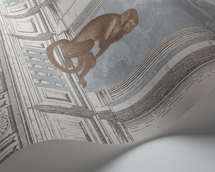 Detailfoto der Fornasetti Tapete 114/8015 Procuratie con vista von Cole and Son