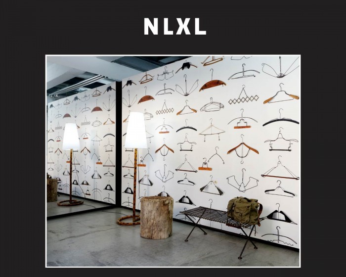 Die NLXL Tapete DRO-02 Obsession von Daniel Rozensztroch tapeziert an einer Wand.