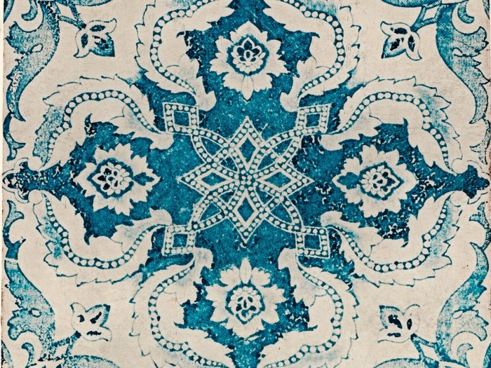 Detailansicht der Selected Walls Tapete Toulouse Tiles Wallpaper Col. 01