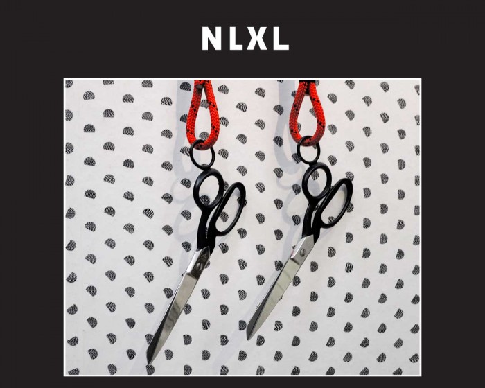 Detailansicht der NLXL Tapete TTY-01 Particles von Truly Truly.