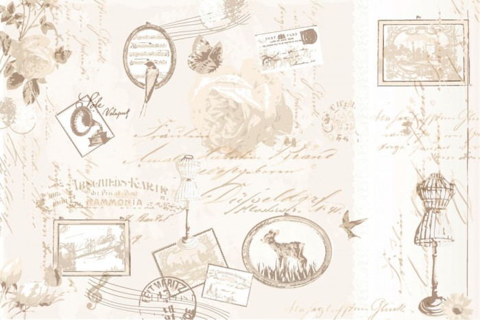 Die Design-Fototapete Vintage-Nostalgie, Artwork, eine Vlies-Fototapete bei Livingwalls Cologne online kaufen. Die Design-Fototapete Vintage-Nostalgie, Artwork ist eine Fototapete auf Maß.