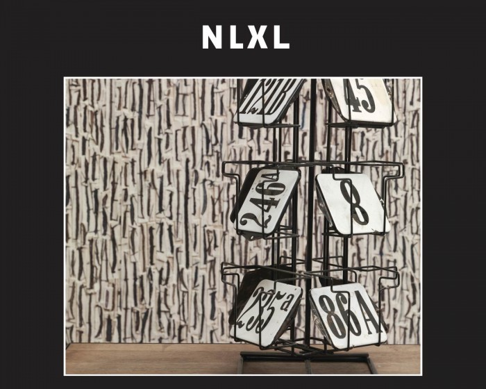 Detailansicht der NLXL Tapete REM-08 Remixed von Arthur Slenk.