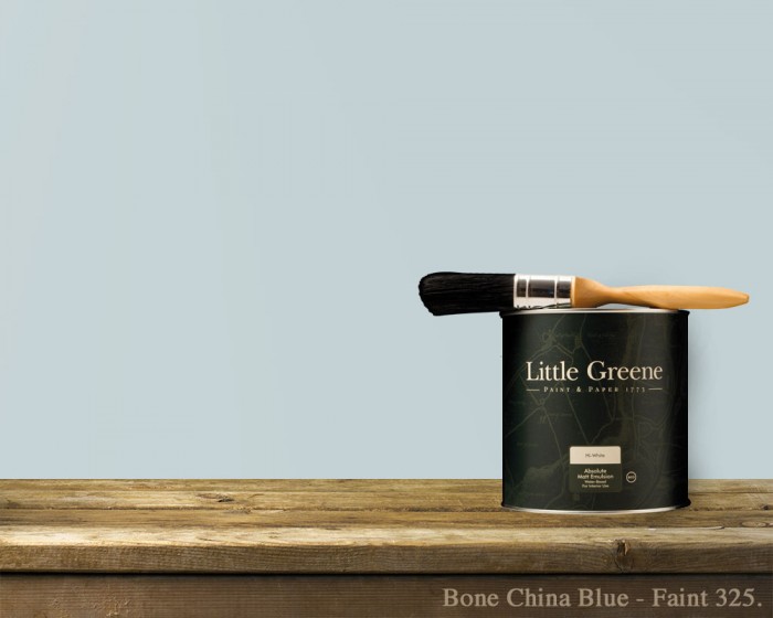 Little Greene Bone China Blue - Faint 325