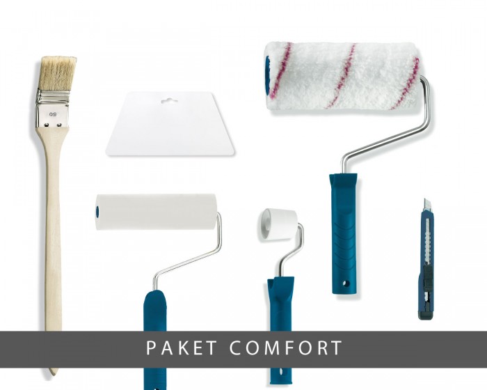 Hochwertiges Tapezierwerkzeug Comfort für Vliestapeten. Tapezierwerkzeuge online kaufen bei Livingwalls Cologne