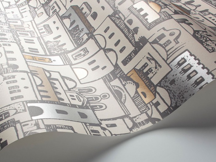 Detailfoto der Fornasetti Tapete 114/19038 Mediterranea von Cole and Son