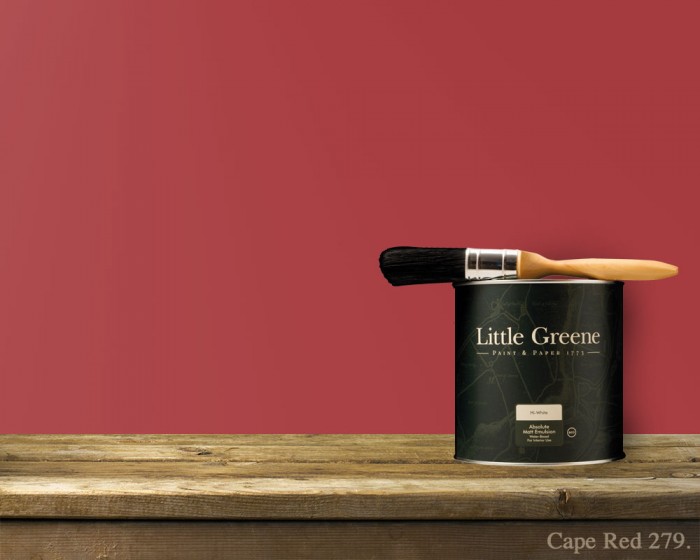 Little Greene Cape Red 279
