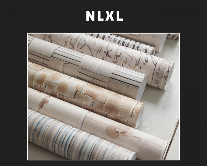 Detailansicht der NLXL Tapeten Remixed von Arthur Slenk.