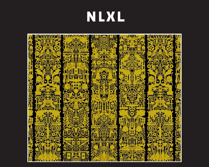 Flächenansicht der NLXL Tapete JOB-09 Robber Baron von Studio Job.